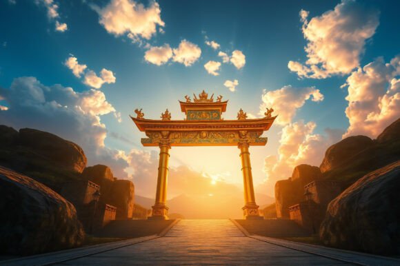 Download Gates to Heaven Background - Heaven background Collection