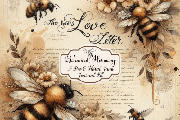 Download Botanical Harmony a Bee &amp; Floral Kit - Floral Collection
