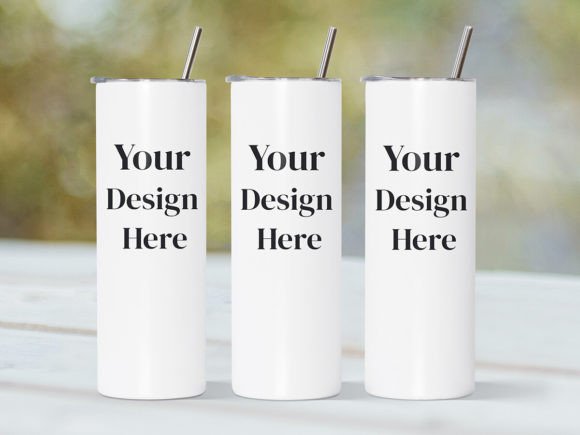 Download 20oz Skinny Tumbler Mockup - Premium Bundle