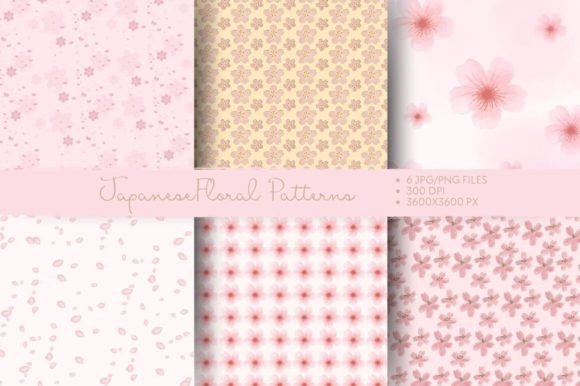 Download JapaneseFloral Patterns - Floral Collection