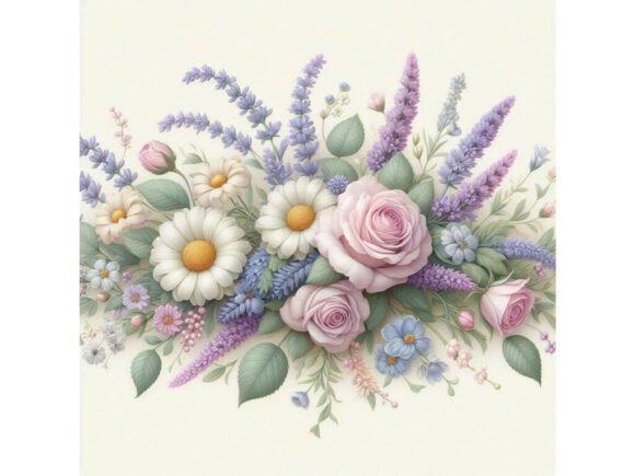 Download Pastel Floral Border - Floral Collection